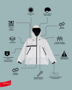 CHAQUETA NEVADO BLANCA