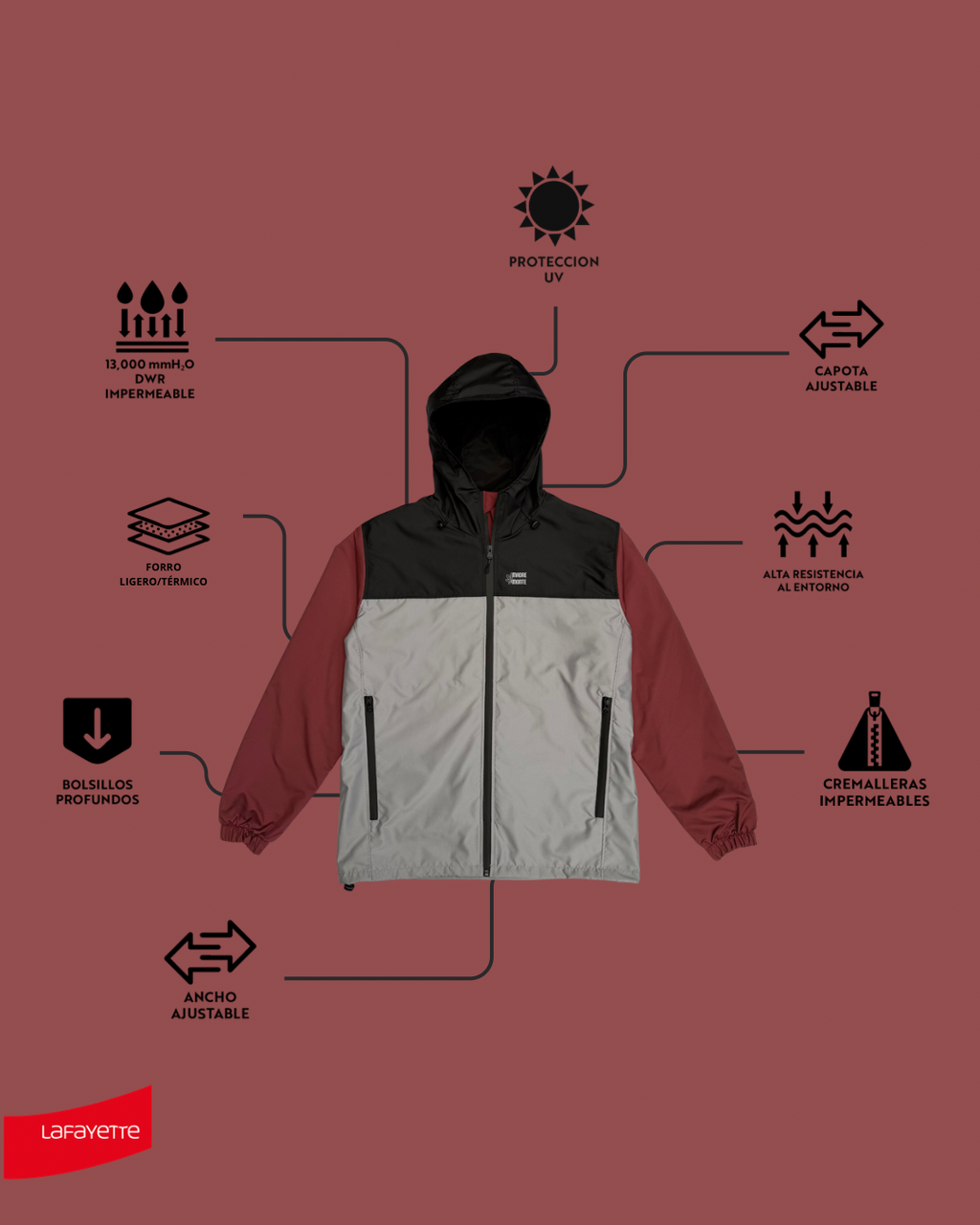 Chaqueta PICO DE PLATA