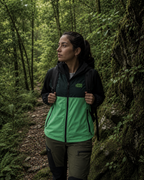 Chaqueta RANA VERDE Y NEGRA