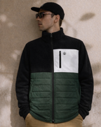 CHAQUETA POLAR TÉRMICA NEGRO