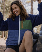 CHAQUETA POLAR TÉRMICA AZUL OSCURO