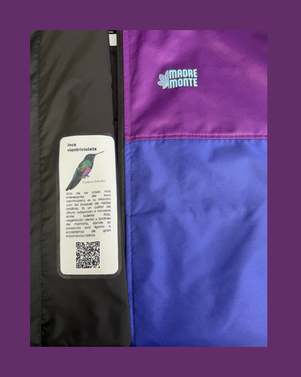Chaqueta INCA VIENTRIVIOLETA