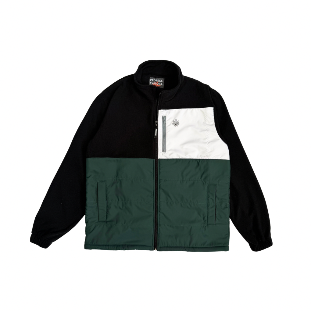 CHAQUETA POLAR TÉRMICA NEGRO