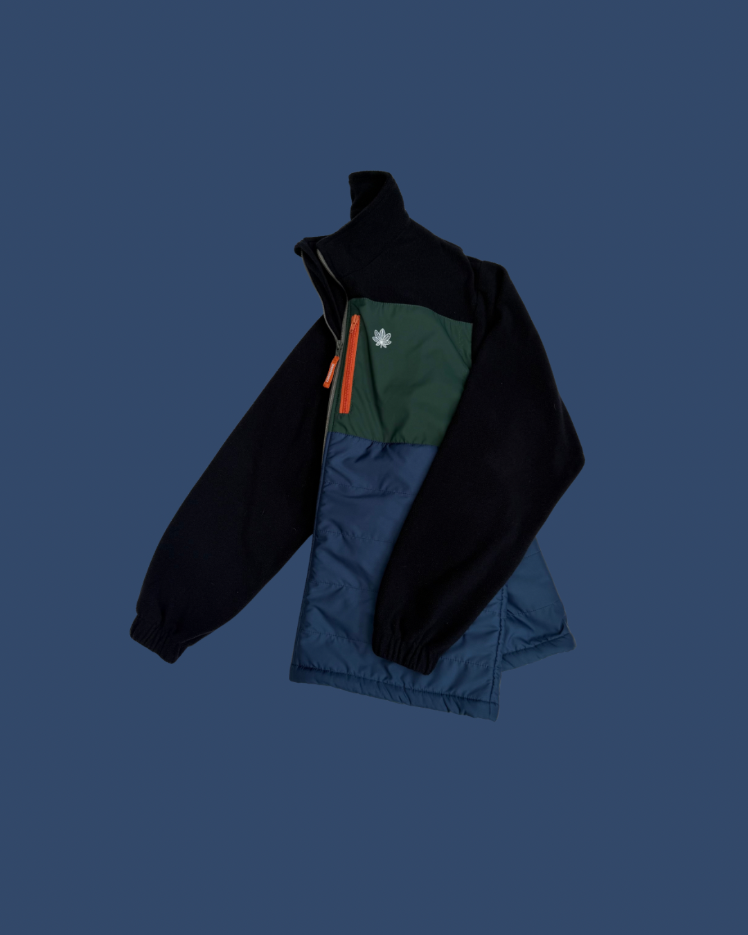 CHAQUETA POLAR TÉRMICA AZUL OSCURO